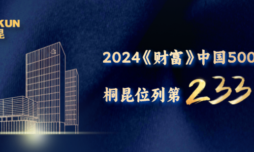 第233位！桐昆《财富》中国500强榜单再进位！